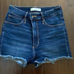 Abercrombie and Fitch high waisted shorts